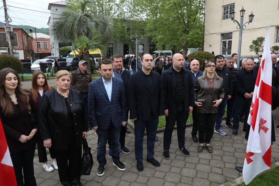 სენაკში, 9 აპრილს დაღუპულთა ხსოვნას პატივი მიაგეს