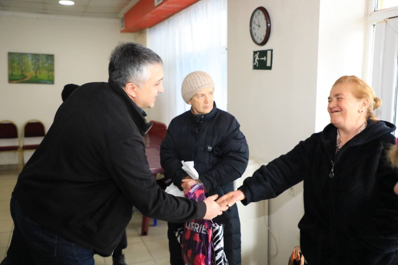 დავით კოდუა უფასო სასადილოში არსებულ მდგომარეობას გაეცნო