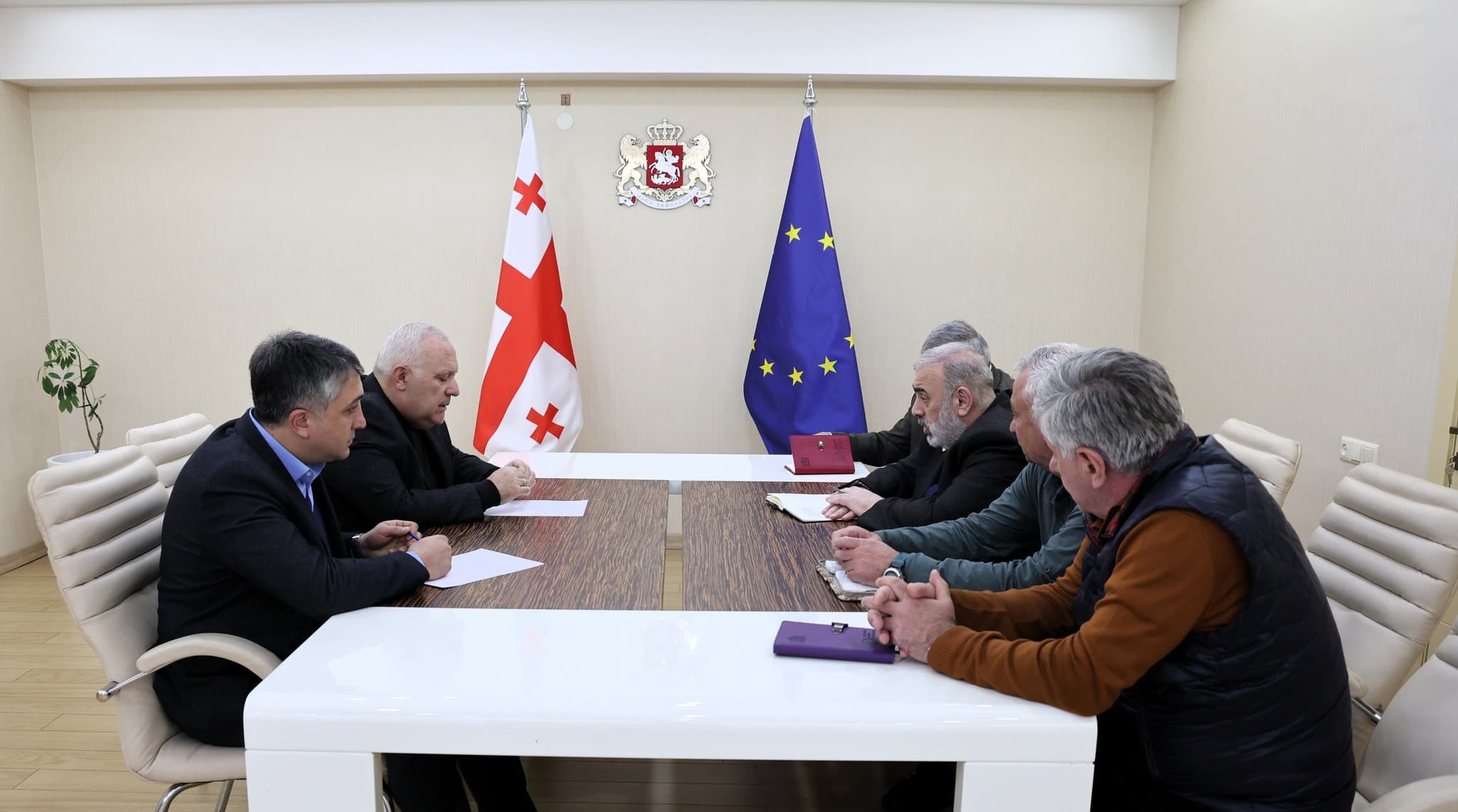 სახელმწიფო რწმუნებული ვეტერანების საქმეთა სახელმწიფო სამსახურის დირექტორს შეხვდა