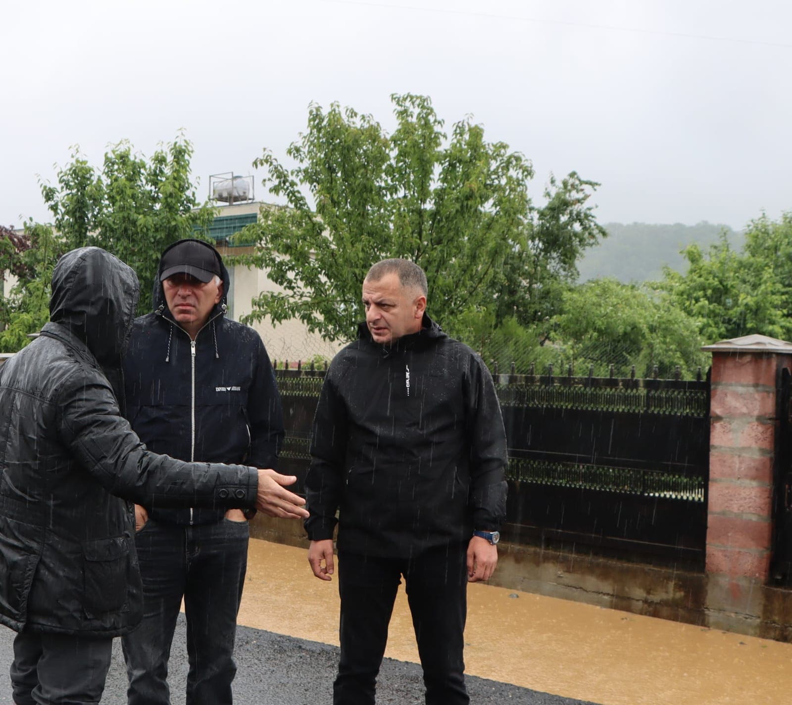 ძლიერმა წვიმამ წალენჯიხაში გარკვეული სახის პრობლემები შექმნა - image 2